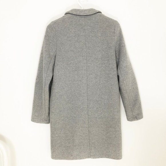 Zara TRF Outerwear Super Soft Coat in Light Grey - Picture 6 of 10